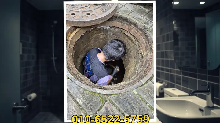 배곧 근처 배관막힘 업체 전문 공정 - 스마트배관케어 24